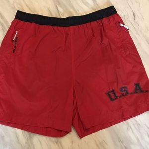 VTG Polo Sport Ralph Lauren USA Shorts Trunks